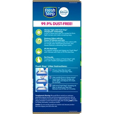 Fresh Step Febreze and Gain Cat Litter - 25lb_0