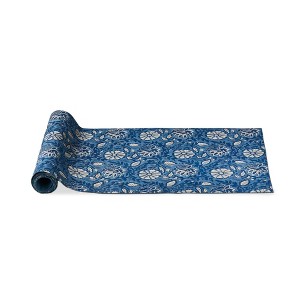 TAG 14.5" x 72" Block Floral Design Table Runner - 1 of 2