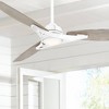 65" Minka Aire Molino White Wet Rated LED Smart Ceiling Fan - 2 of 4