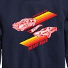 Boys' - Hot Wheels - Valentine's You Make My Heart Race Graphic Long Sleeve Fleece Sweatshirt - 2 of 4