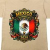 Team Gear Vintage Mexico, Concacaf Gold Cup, Soccer Game, Sports, 2025, Country Flag on Sand Adult T-Shirt - 2 of 4