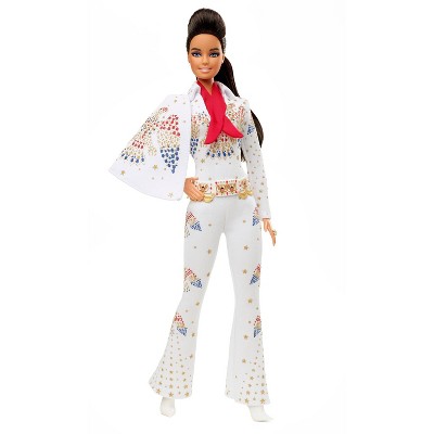 Barbie Signature Elvis Presley Barbie Collector Doll - "American Eagle" Jumpsuit