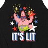 Men's - SpongeBob SquarePants - Lit Fireworks Patrick Graphic Tank Top - 2 of 4