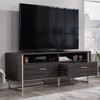 Sauder Walter Heights TV Credenza for TVs up to 65" Blade Walnut - image 4 of 4