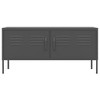 vidaXL TV Stand Anthracite 41.3 in.x13.8 in.x19.7 in. Steel - 3 of 4