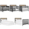 Dream On Me Kai Convertible Crib - Matte Black - 3 of 3