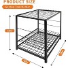 Garden Tool Organizer, Yard Tool Organizer, Metal Yard Tools Storage, Heavy Duty Garden Tool Organizer for Garage, Partitioned Tool Organizer Outdoor - 4 of 4