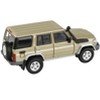2014 Toyota Land Cruiser 76 Sandy Taupe Tan 1/64 Diecast Model Car by Paragon Models - 2 of 4