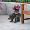 Design Toscano Black Bear Sculptural Stool - 2 of 4