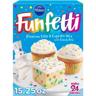 Pillsbury Funfetti Premium Cake & Cupcake Mix - 15.25oz