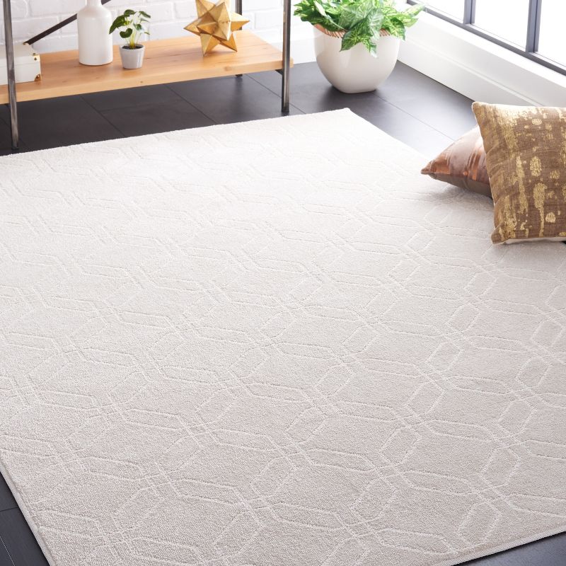 Pattern and Solid PNS406 Power Loomed Area Rug  - Safavieh, 2 of 8
