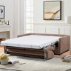 Reversible High-end Sleeper Sofa With Memory Foam Mattress Couch Bed - 2 of 4