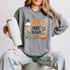 Cozy Season Watercolor Icons - Womens Lightweight Garment Dyed Sweatshirt - 2 of 3