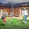 INFURNIC Baby Activity Gyms 360 Degree Spinning Seesaw with Comfortable Seats and easy-grip handles, Green, 71"*29.7"*13.7" - 4 of 4