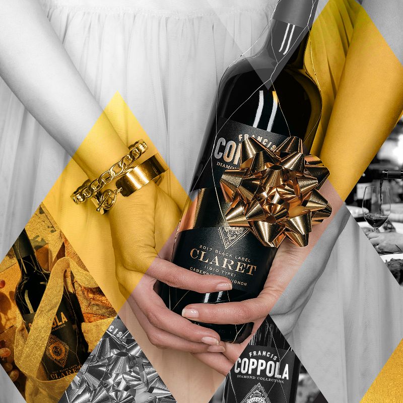 Francis Coppola Diamond Black Label Claret Cabernet Sauvignon Red Wine - 750ml Bottle, 3 of 11