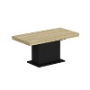 FUFU&GAGA Adjustable Width Rectangle Writing Desk - 2 of 4