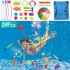 CoolWorld 24Pcs Diving Toys for Kids For Ages 3+ Blue - 2 of 4