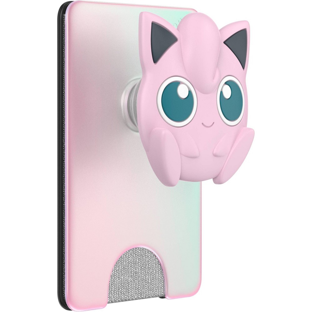 Photos - Other for Mobile PopSockets Pokemon PopWallet & Cell Phone Grip - Jigglypuff 