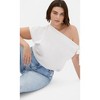 Women's Plus Size Elisa Top - white | CITY CHIC - 2 of 4