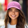 Dalix Lil Star Embroidered Cotton Cap Outdoor Dad Hat Womens - 3 of 4
