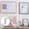 Unique Bargains Z Shape Offset Canvas Clips with 2 Mounting Holes and Screws - 4 of 4