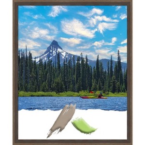 Amanti Art Hardwood Wedge Wood Picture Frame - 1 of 4