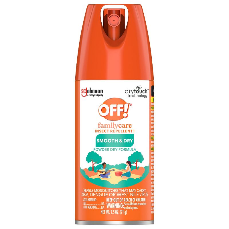 OFF! FamilyCare Mosquito Repellent Smooth &#38; Dry - 2.5oz, 5 of 18