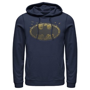 Men's Batman Bat Colony Logo Pull Over Hoodie - 1 of 3