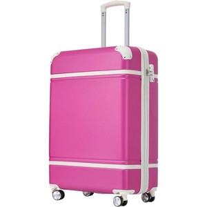 20" Hardside Carry-On Luggage, with TSA-Lock, Silent Spinner Wheels, Lightweight Travel Luggage For Business - 1 of 4