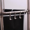 Laundry Basket, Laundry Hampers With Wide Shelves, Metal Hooks, 3 Pull-Out Oxford Bags, Storage Rack Laundry Sorter For Bathroom, Bedroom, Laundry - 3 of 4