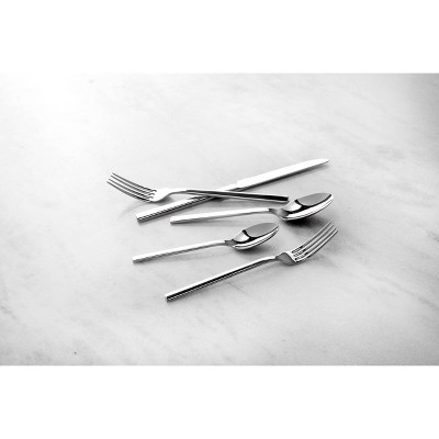 Viggo 20-Piece Mirrored Stainless Steel Flatware Set
