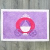 Everyday Kids Princess Bedroom or Bathroom Rug - 30x20 in; Hand Tufted 100% Cotton - 4 of 4