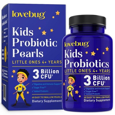 LoveBug Probiotics Kids' Probiotics Multi Strain Capsules - 60ct