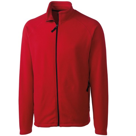Clique Summit Performance Fleece Full Zip Mens Jacket - Red - M