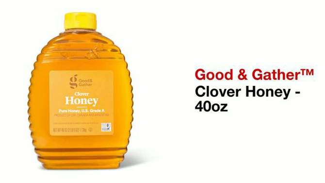 Pure Clover Honey - 40oz - Good &#38; Gather&#8482;, 2 of 7, play video