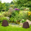 Sunnydaze Outdoor Polyresin Landscape Rock with Stakes - 21.5" - 3 of 4