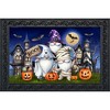 Briarwood Lane Halloween Doormat 30x18 Indoor Outdoor Costumed Gnomes For Halloween Doormat - 2 of 4