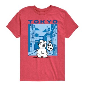 Boys' - Peanuts - Olaf Tokyo Street Short Sleeve Graphic T-Shirt - 1 of 4