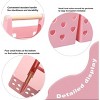 Aoibox Portable Shower Caddy with Handle, Plastic Shower Basket Organizer for Bathroom, College Dorm, Kitchen Storage - Pink - 3 of 4