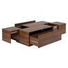 NicBex 47.2" Rectangular Coffee Table with 2 Hidden Storage,End Table with 2 Drawers,Sliding Top Side Table,Center Table for Living Room - 2 of 4
