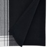 Saro Lifestyle Stripe Border Runner, Black, 13" x 72" - 2 of 4