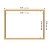 Amanti Art Salon Scoop Gold Framed Dry Erase Magnetic Board - 3 of 4