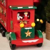 Northlight Advent Calendar Storage Truck Christmas Decoration - 14" - Red - 3 of 4