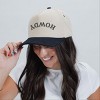 Embroidered Howdy Upside Down Arch - Corduroy Trucker Hat - 3 of 3