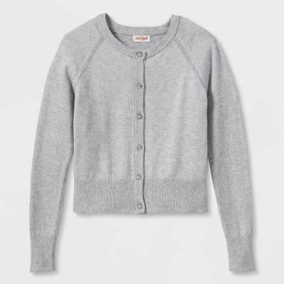 Gray cardigan outlet sweater