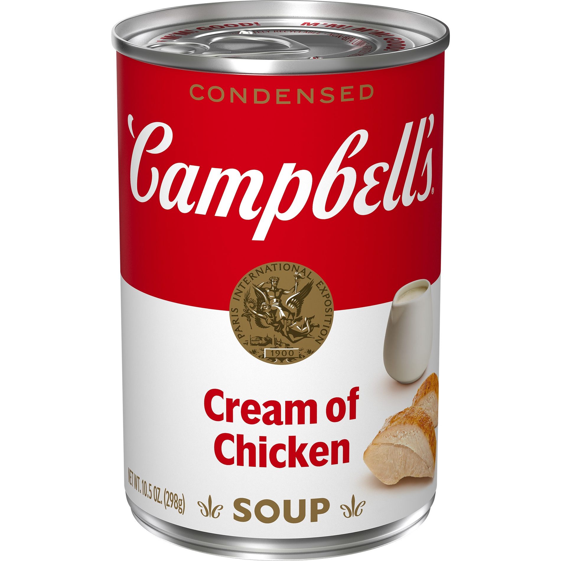 Campbell's Condensed Cream of Chicken Soup - 10.5oz: No Added Sugar, No High Fructose Corn Syrup