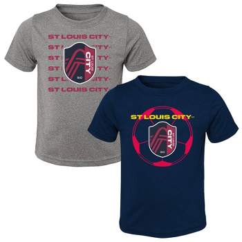 Concepts Sport Women's St. Louis City SC Marathon Knit T-Shirt - Navy - L Each
