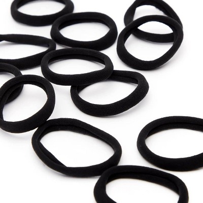 Kitsch Recycled Nylon Medium Elastics 12pc- Black