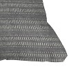 16"x16" Little Arrrow Design Co Dash Dot Stipes Stone Throw Pillow Gray - Deny Designs - 3 of 4