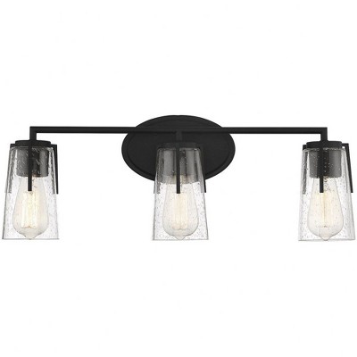 Savoy House Sacremento 3 - Light Vanity in  Black
